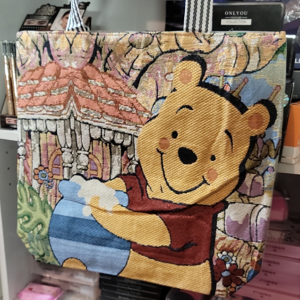 Winnie the Pooh Tapestry Tote Bag - Multicolor